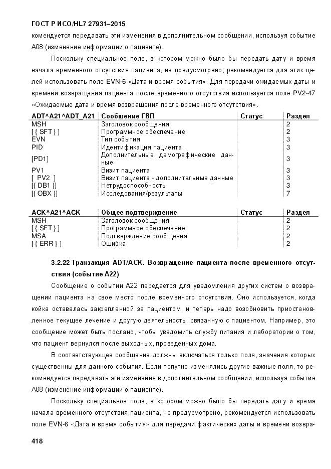 ГОСТ Р ИСО/HL 7 27931-2015, страница 425